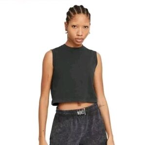 Nike Women's Acid Wash Crop Top